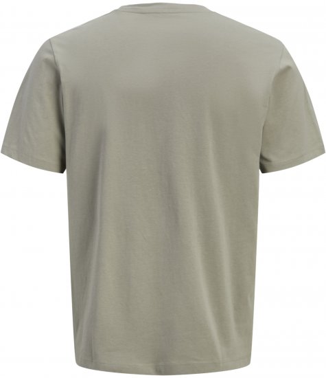 Jack & Jones King Crew Neck T-Shirt Grey - Bedruckte T-shirts für herren - Bedruckte T-Shirts für Herren