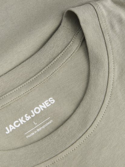 Jack & Jones King Crew Neck T-Shirt Grey - Bedruckte T-shirts für herren - Bedruckte T-Shirts für Herren
