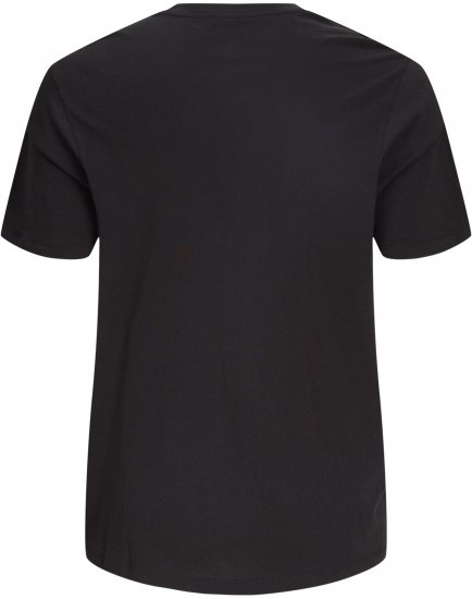 Jack & Jones Blaneo Short Sleeve T-shirt Black - Herren-T-Shirts - Herren-T-Shirts in großen Größen