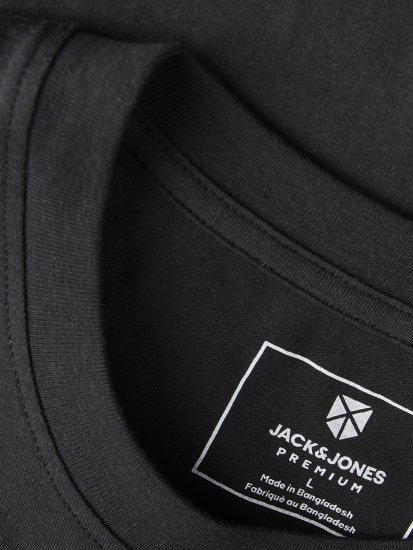 Jack & Jones Blaneo Short Sleeve T-shirt Black - Herren-T-Shirts - Herren-T-Shirts in großen Größen