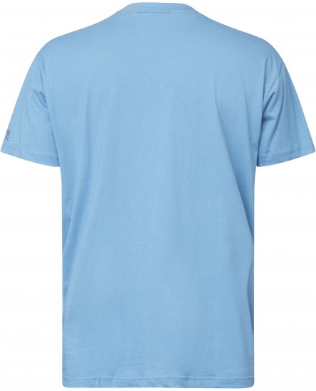 North Latitude 61010 US T-Shirt Mittelblau - Herren-T-Shirts - Herren-T-Shirts in großen Größen
