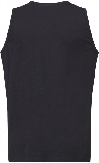 North Latitude 61323 Tanktop Slub Schwarz - Herren-T-Shirts - Herren-T-Shirts in großen Größen