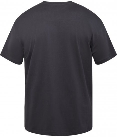 North Latitude 61360 Bedrucktes T-Shirt Schwarz - Herren-T-Shirts - Herren-T-Shirts in großen Größen