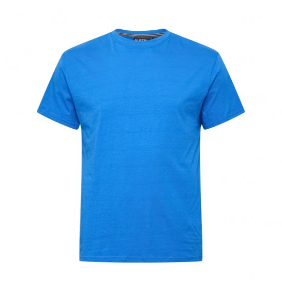 North Latitude T-Shirt O-Neck Cobolt Blue - Herren-T-Shirts - Herren-T-Shirts in großen Größen