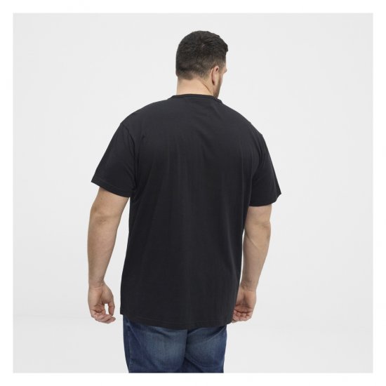 North Latitude Denim Printed Logo T-Shirt Black - Herren-T-Shirts - Herren-T-Shirts in großen Größen
