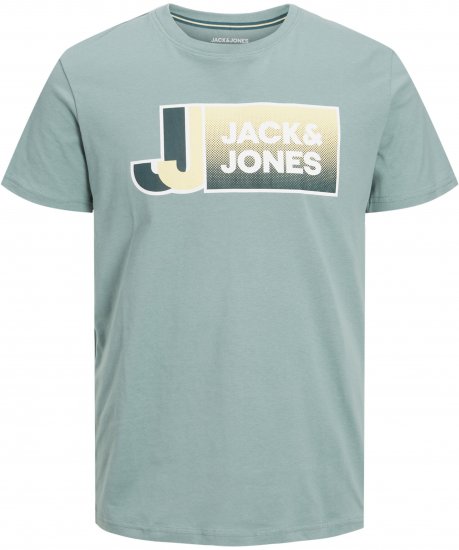 Jack & Jones Logan T-Shirt Grey - Herren-T-Shirts - Herren-T-Shirts in großen Größen