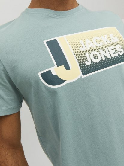 Jack & Jones Logan T-Shirt Grey - Herren-T-Shirts - Herren-T-Shirts in großen Größen