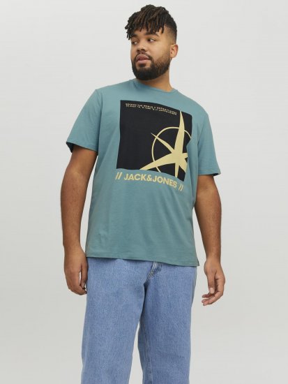 Jack & Jones Conrad T-Shirt Grey - Herren-T-Shirts - Herren-T-Shirts in großen Größen