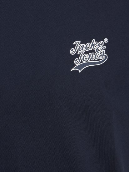 Jack & Jones Trevor T-Shirt Navy - Herren-T-Shirts - Herren-T-Shirts in großen Größen