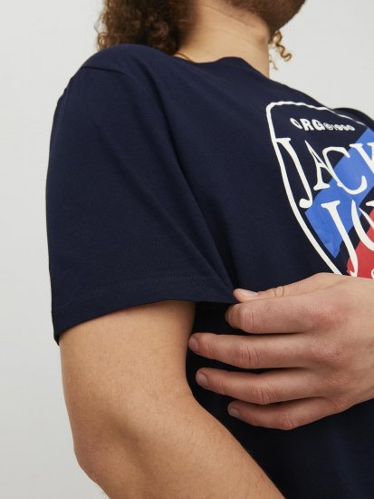 Jack & Jones Codyy T-Shirt Navy - Herren-T-Shirts - Herren-T-Shirts in großen Größen