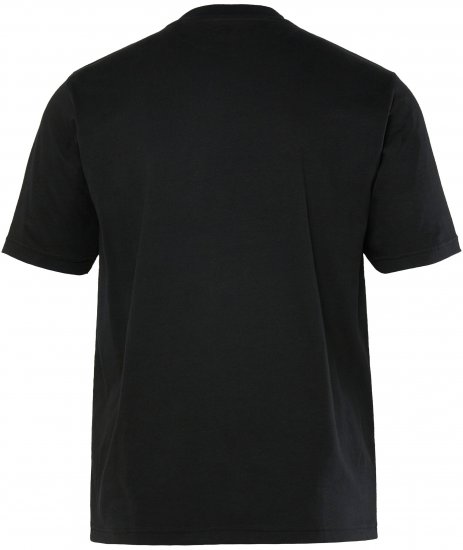 JP1880 T-Shirt Short Sleeve Skull Race Black - Herren-T-Shirts - Herren-T-Shirts in großen Größen