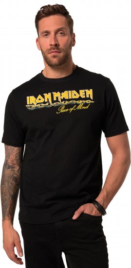 JP1880 Iron Maiden Piece Of Mind T-Shirt Black - Band-T-Shirts - 