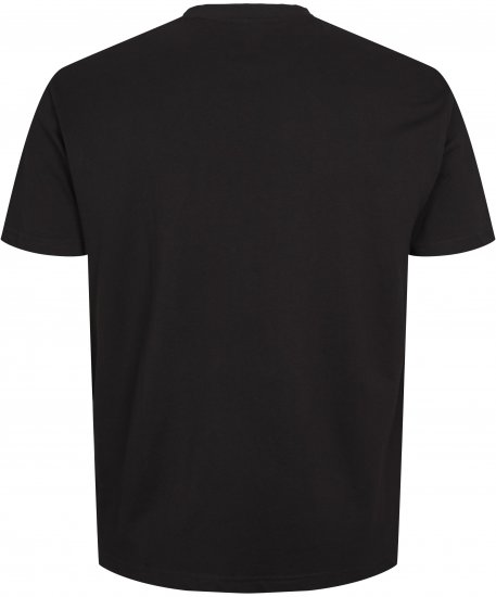 North Latitude T-Shirt O-Neck Black TALL - TALL T-shirts - Extra lange T-Shirts Herren