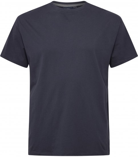 North Latitude T-Shirt O-Neck Navy Blue TALL - TALL T-shirts - Extra lange T-Shirts Herren