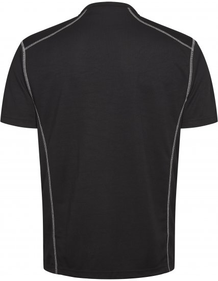 North Latitude Tech T-Shirt Black TALL - TALL T-shirts - Extra lange T-Shirts Herren