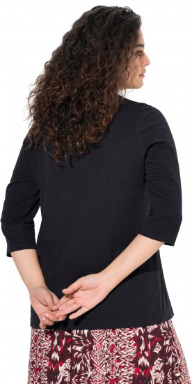 Ulla Popken Timeless Love 3/4 Sleeve Graphic Tee - T-Shirts - 