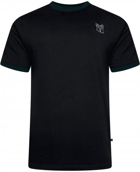 Kam Jeans 5793 Cedar Creek Reverse Print Tee Black - Herren-T-Shirts - Herren-T-Shirts in großen Größen