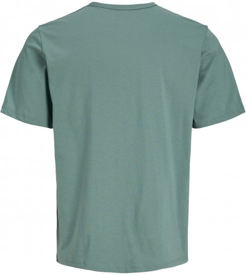 Jack & Jones College Logo Crew Neck T-Shirt Turquoise - Herren-T-Shirts - Herren-T-Shirts in großen Größen