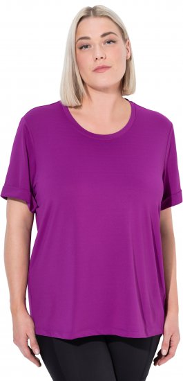 Ulla Popken UPF 50 Quick Drying Tee Blackberry - T-Shirts - 