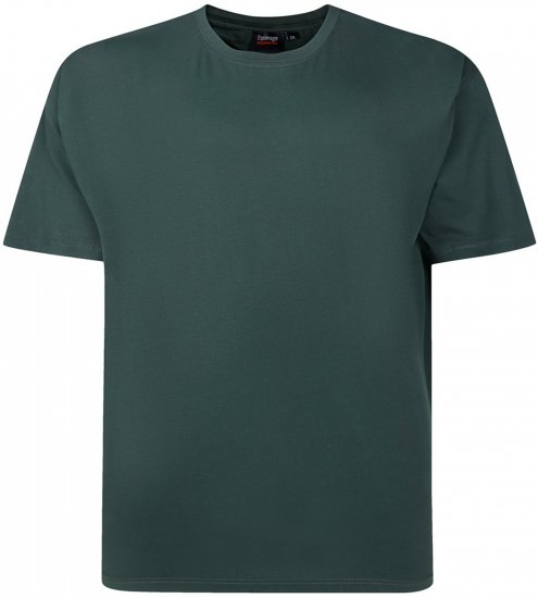 Espionage T015 Plain T-Shirt Bottle Green - Unbedruckte T-shirts - Herren-T-Shirts ohne Druck