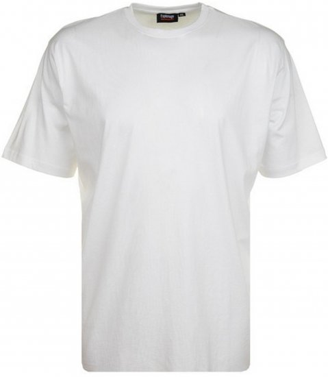 Espionage T015 Plain T-Shirt White - Unbedruckte T-shirts - Herren-T-Shirts ohne Druck