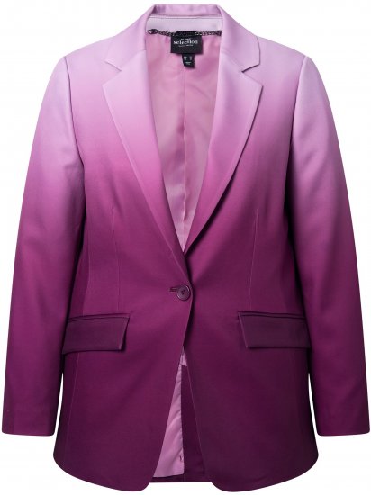 Ulla Popken Blazer Mit Farbverlauf Beere - Blazer - 