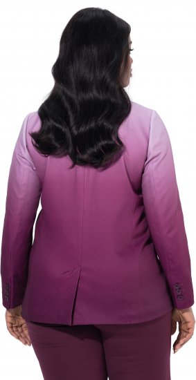 Ulla Popken Blazer Mit Farbverlauf Beere - Blazer - 