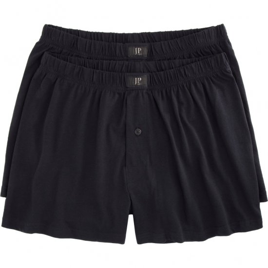 JP1880 Boxers OEKO-TEX Soft Stretch Black - Herrenunterwäsche & bademode - Herrenunterwäsche & Bademode in großen Größen