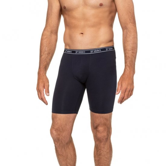JP1880 Boxers Long OEKO-TEX Flexnamic Navy - Herrenunterwäsche & bademode - Herrenunterwäsche & Bademode in großen Größen