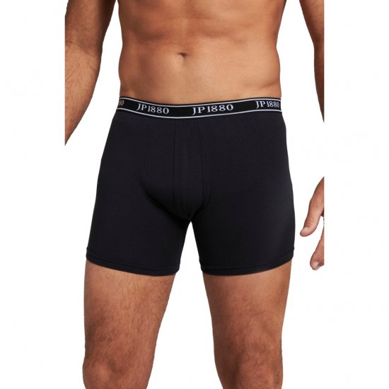 JP1880 Boxershorts FLEXNAMIC Black - Herrenunterwäsche & bademode - Herrenunterwäsche & Bademode in großen Größen