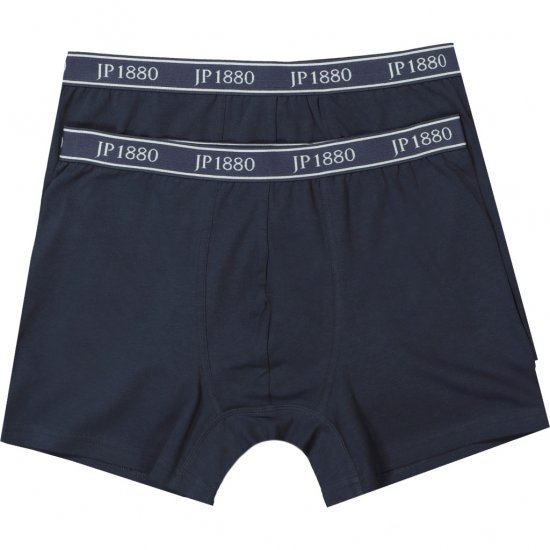 JP1880 Boxershorts FLEXNAMIC 2-Pack Dark Navy - Herrenunterwäsche & bademode - Herrenunterwäsche & Bademode in großen Größen