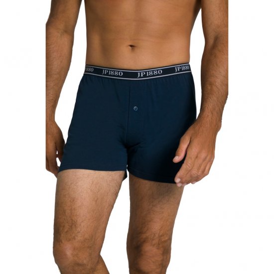 JP1880 Boxershorts FLEXNAMIC 2-Pack Blue - Herrenunterwäsche & bademode - Herrenunterwäsche & Bademode in großen Größen