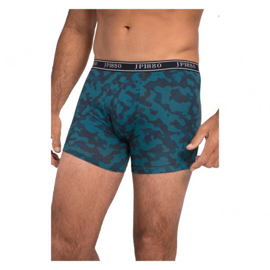 JP1880 Boxershorts Flexnamic OEKO-TEX Mid 2-Pack Blue - Herrenunterwäsche & bademode - Herrenunterwäsche & Bademode in großen Größen