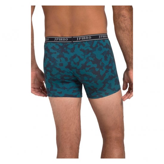 JP1880 Boxershorts Flexnamic OEKO-TEX Mid 2-Pack Blue - Herrenunterwäsche & bademode - Herrenunterwäsche & Bademode in großen Größen