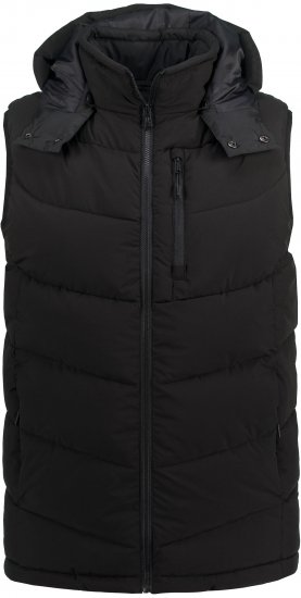 JP1880 Quilted Gilet DownTouch Padding Black - Herren jacken - Herren Jacken in großen Größen