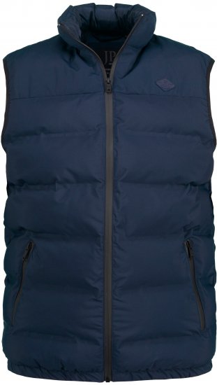 JP1880 Quilted Gilet Stand-up Collar Navy - Herren jacken - Herren Jacken in großen Größen