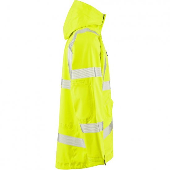 Leo Marisco LTEC 20K High Performance Breathable Waterproof Hi-Vis Yellow - Herren arbeitskleidung - Herren Arbeitskleidung Große Größen