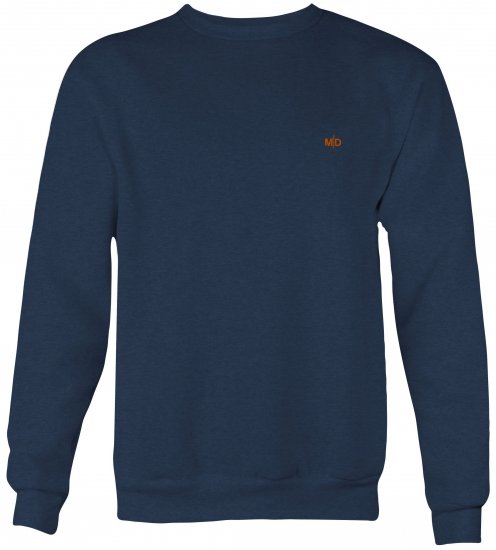 Motley Denim Oslo Sweatshirt Dark Indigo - Herren-Sweater und -Hoodies in großen Größen - Herren-Sweater und -Hoodies in großen Größen