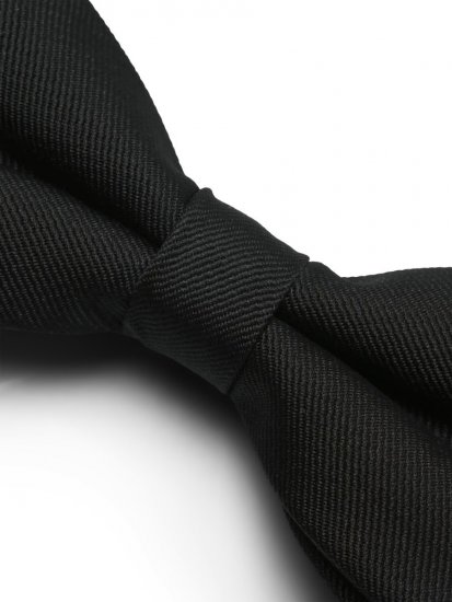 Jack & Jones Solid Fliege Schwarz - Krawatten und Fliegen - 
