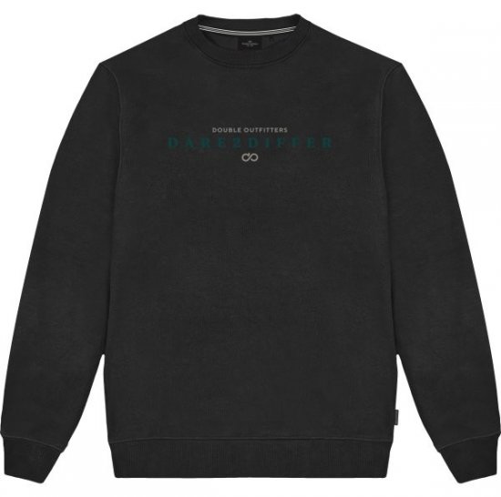 Double Outfitters MTOP-1151 Sweatshirt Schwarz - Herren-sweater und -hoodies - Herren-Sweater und -Hoodies in großen Größen