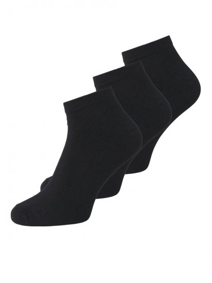 Jack & Jones Basic Bambus-Sneakersocken Schwarz 3er-Pack - Herrenunterwäsche & bademode - Herrenunterwäsche & Bademode in großen Größen