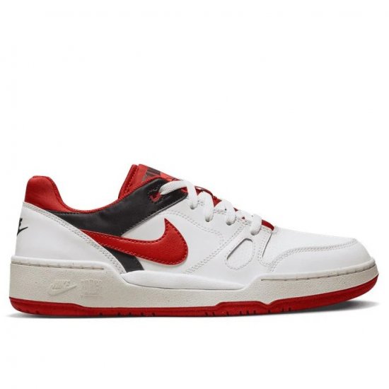 Nike FULL FORCE LO Men Sneakers Red-White - Herrenschuhe 40-52 - 