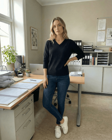 Nora Mikken GELINA Sweater Black - DAMENMODE XS-XXL - 