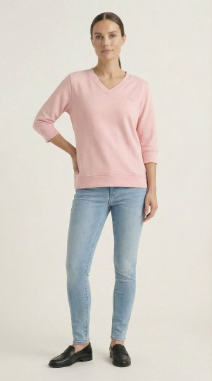 Nora Mikken GELINA Sweater Peach Whip - DAMENMODE XS-XXL - 