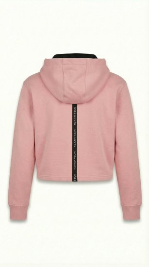 Nora Mikken KAMILLA Cropped Hoodie Peach Whip - DAMENMODE XS-XXL - 