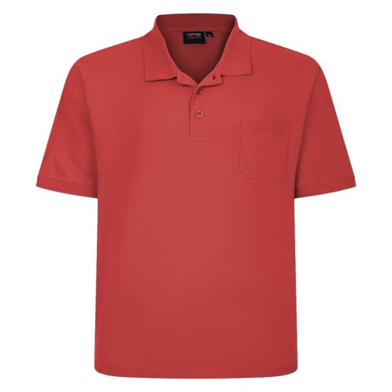 Espionage P074C Kurzarm Poloshirt Gebranntes Orange - Polo-shirts für herren - Polo-Shirts für Herren in großen Größen
