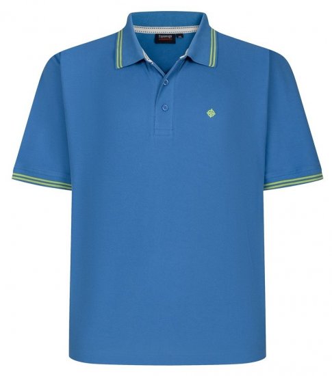 Espionage P232 Pique-Poloshirt Turq/Lime - Polo-shirts für herren - Polo-Shirts für Herren in großen Größen