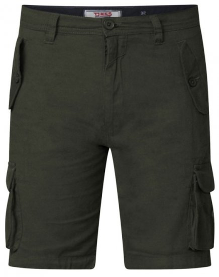 D555 Larry Cargo Shorts Khaki - Herrenshorts - Herrenshorts in großen Größen