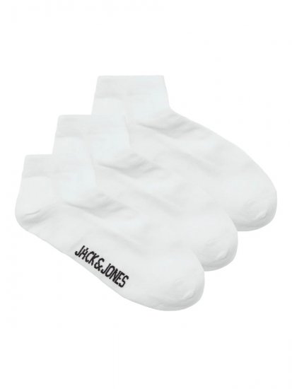 Jack & Jones Louis Socken Weiß 3er-Pack - Herrenunterwäsche & bademode - Herrenunterwäsche & Bademode in großen Größen