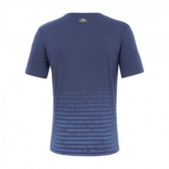 Rawcraft Reeder T-shirt Blue - Herren-T-Shirts - Herren-T-Shirts in großen Größen